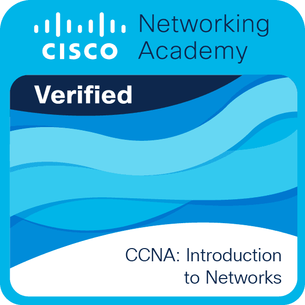Odznaka Cisco: CCNA: Introduction to Networks