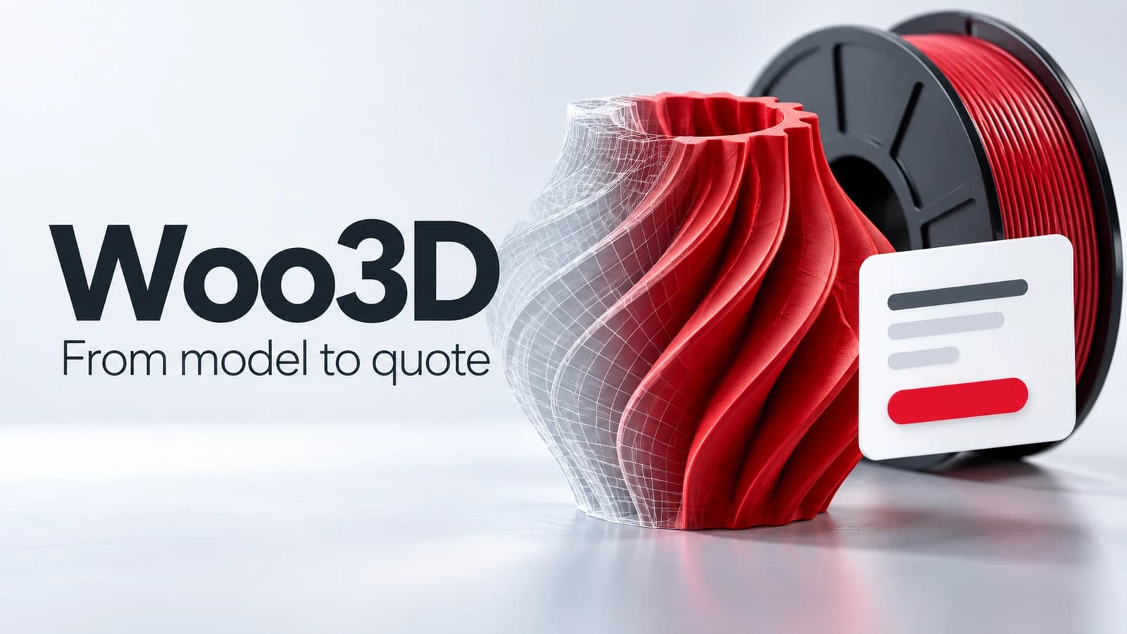 Illustrated product teaser for Woo3D